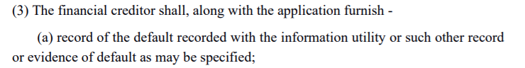The Law around Information Utilities under the IBC