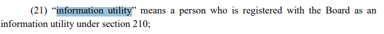 3 21 Definition of IU — The Law around Information Utilities under the IBC