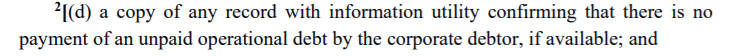 The Law around Information Utilities under the IBC