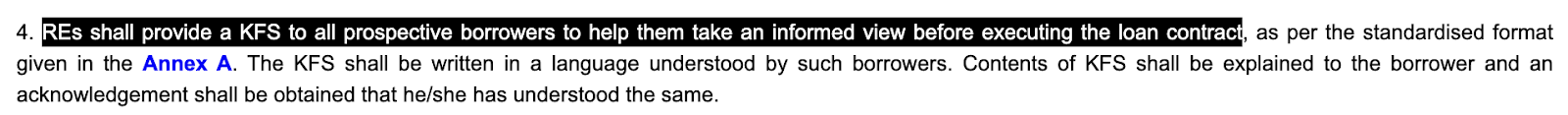 KFS provision