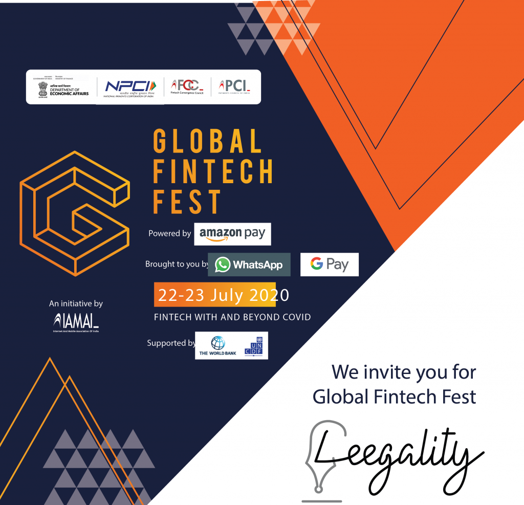 [Event] eSign as Fintech: Leegality at the Global Fintech Festival 2020