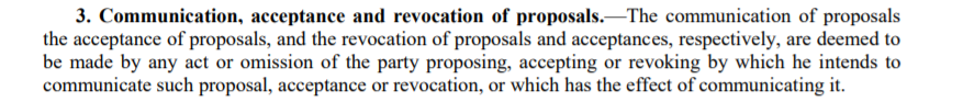 The eContract Bulletin #2: The first principles of eContracts - Section 3 of the Indian Contract Act