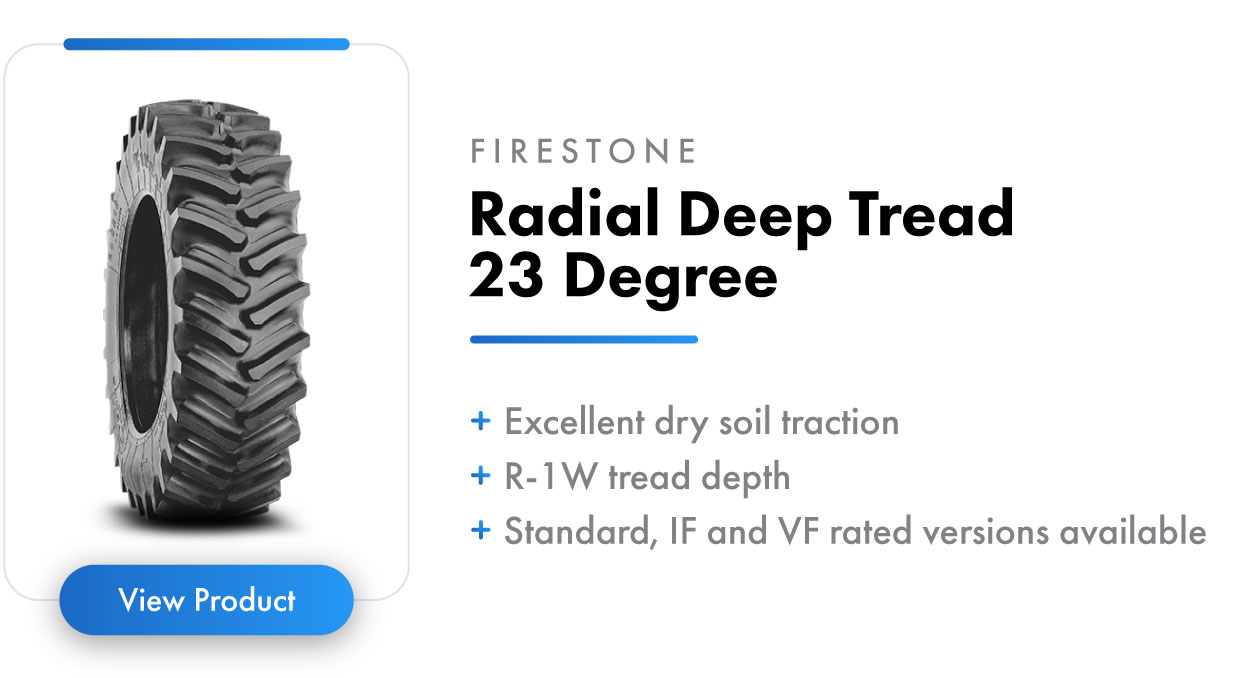 Radial Deep Tread 23 Degree
