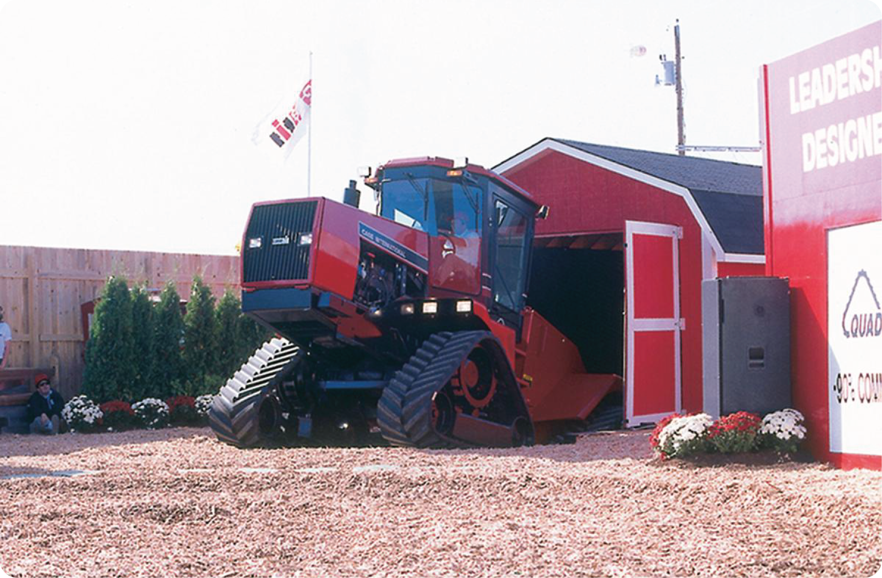Steiger Quadtrac at the Farm Progress Show in 1992.