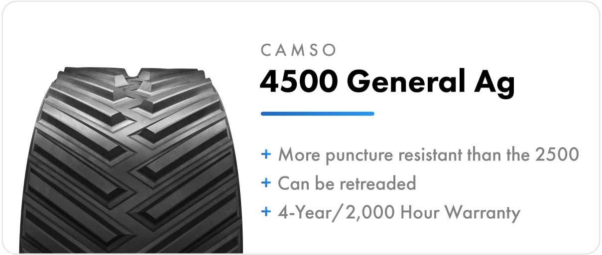 Camso 4500 General Ag track for John Deere 8RT series tractors
