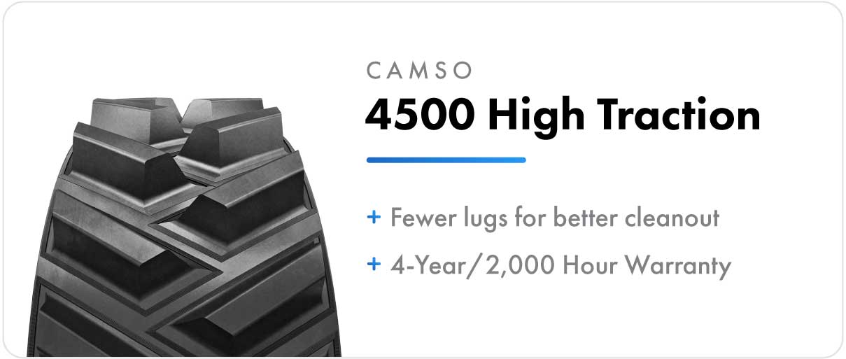 Camso 2500 High Traction track for John Deere 8RT series tractors