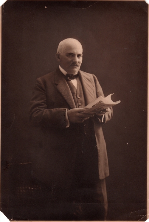 Arnold Bachwitz, founder of the Palais des Beaux Arts Wien, portrait from ca. 1915