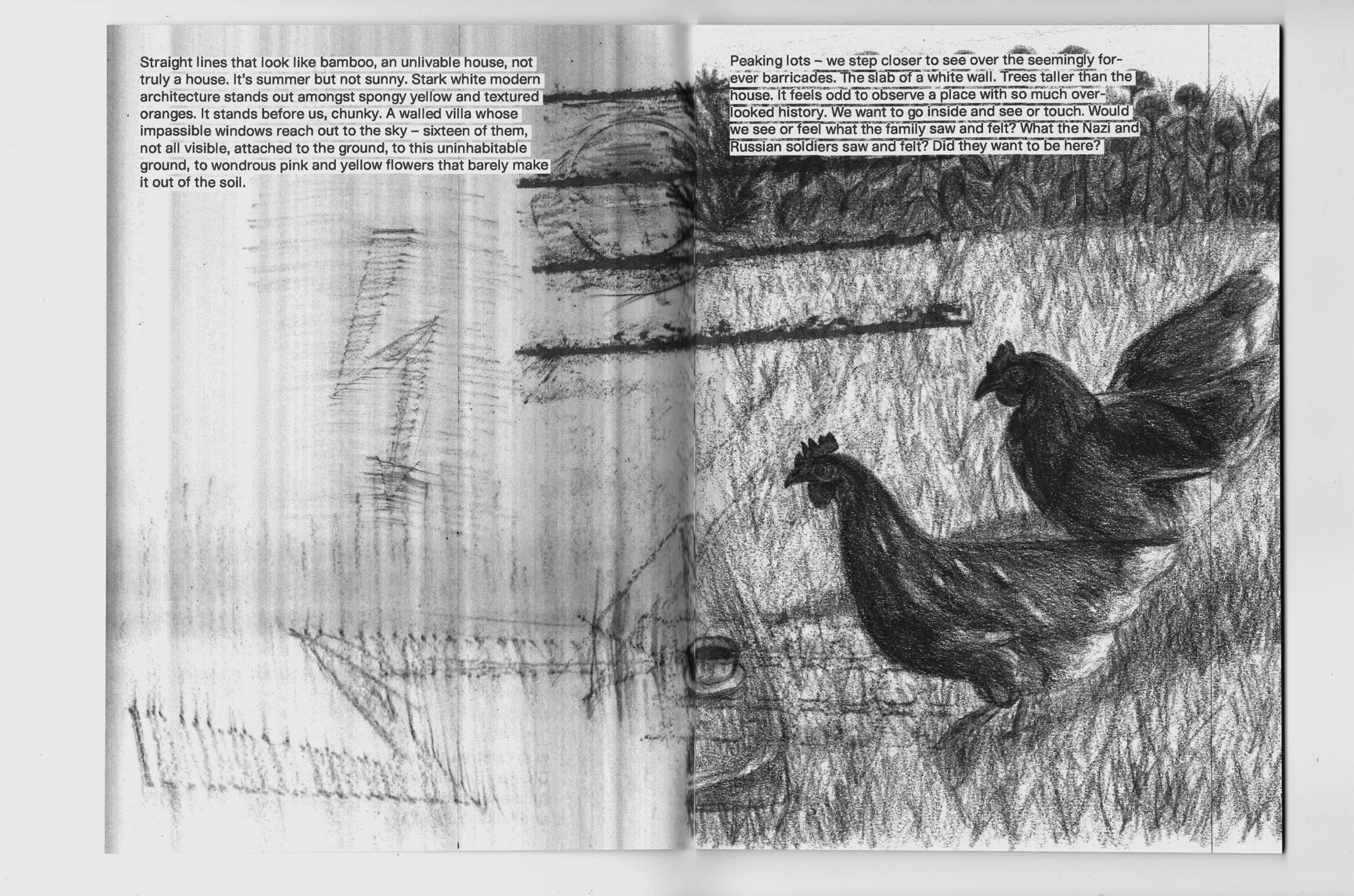 Scan of a self-made publication