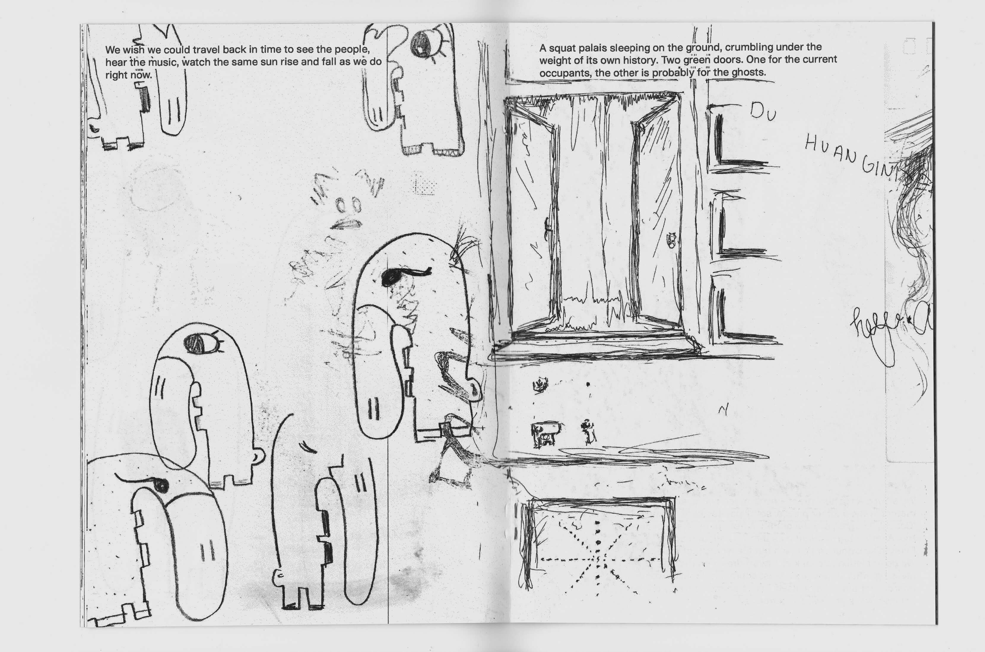 Scan of a self-made publication