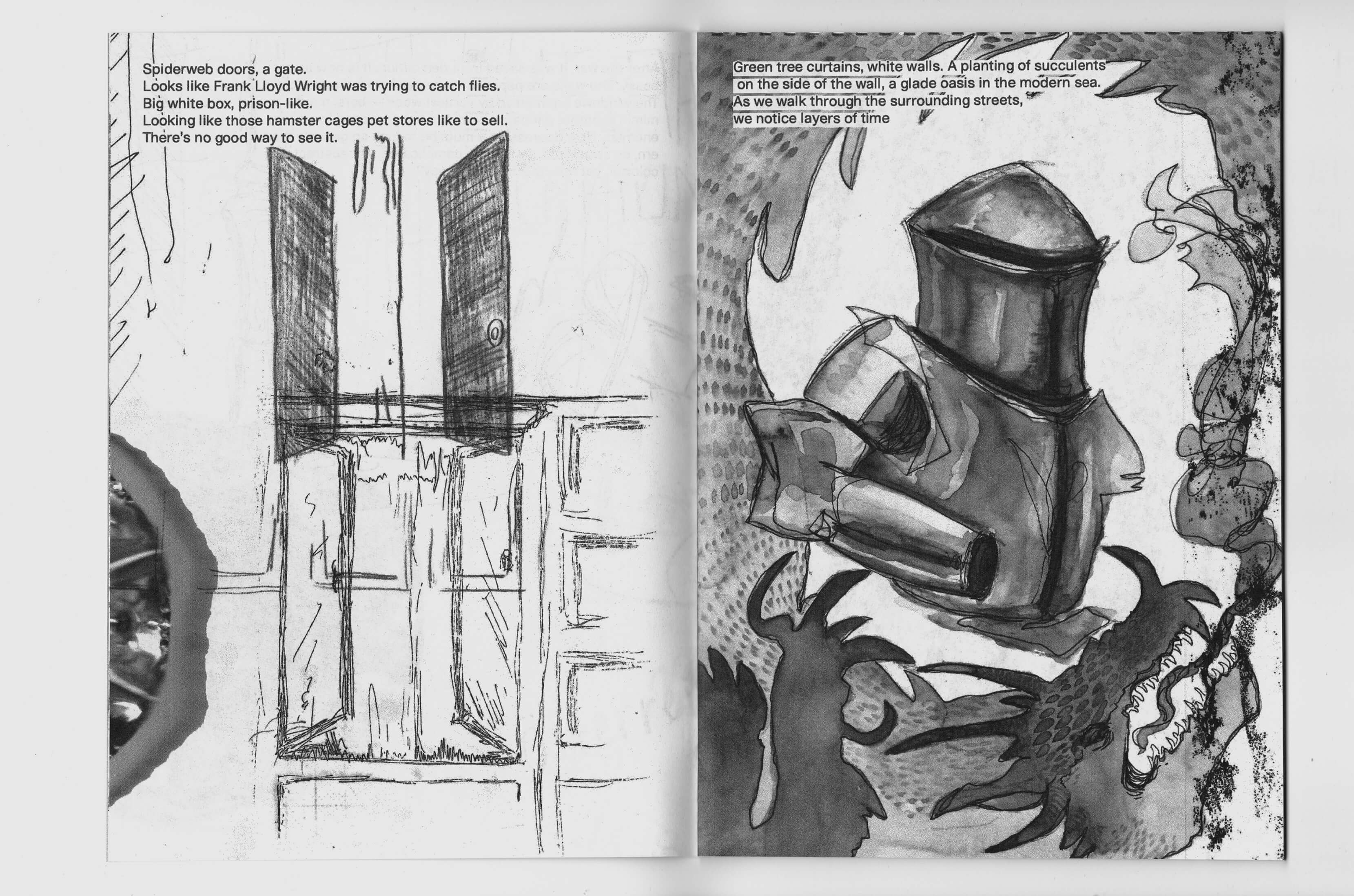 Scan of a self-made publication