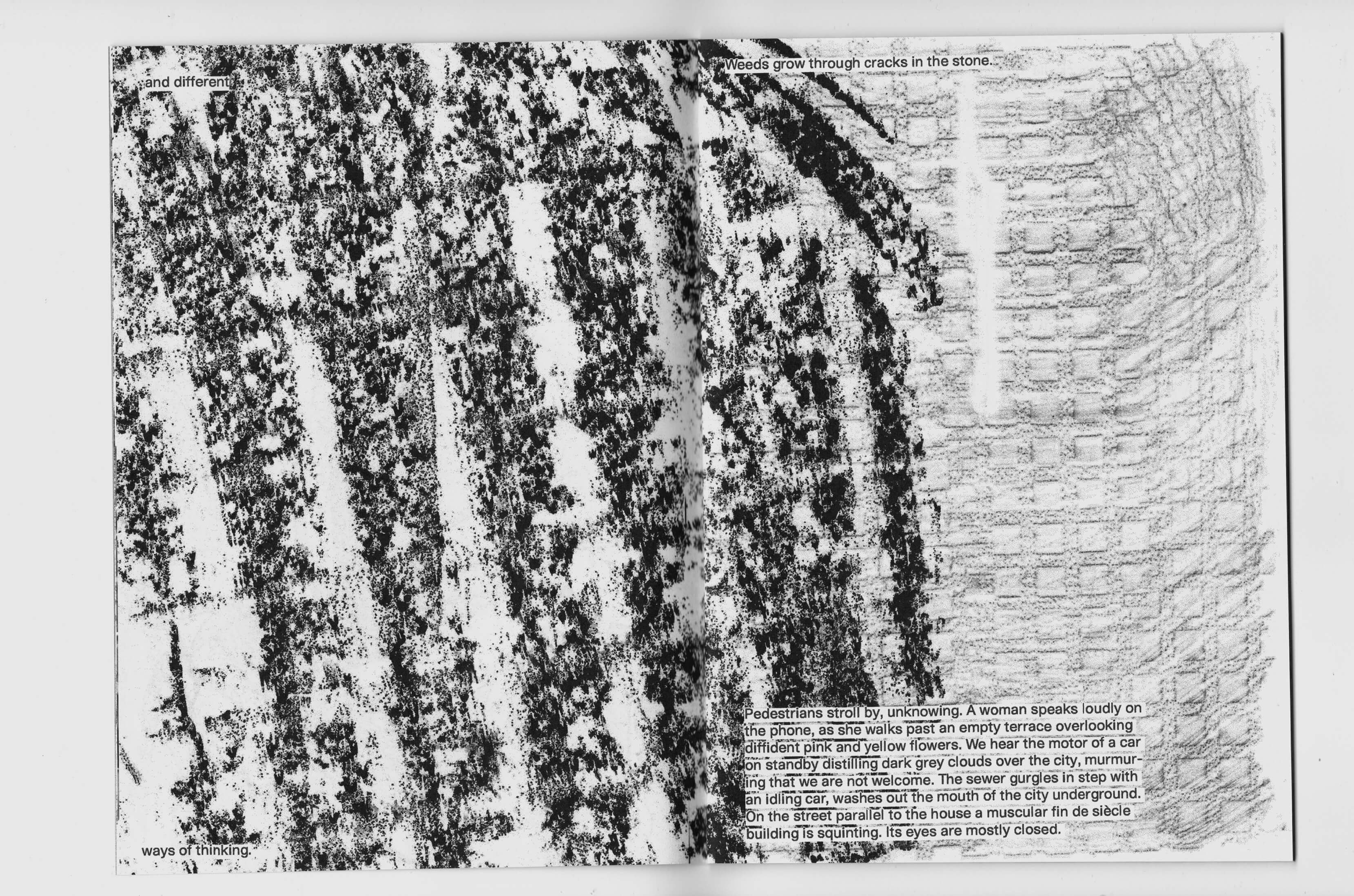 Scan of a self-made publication