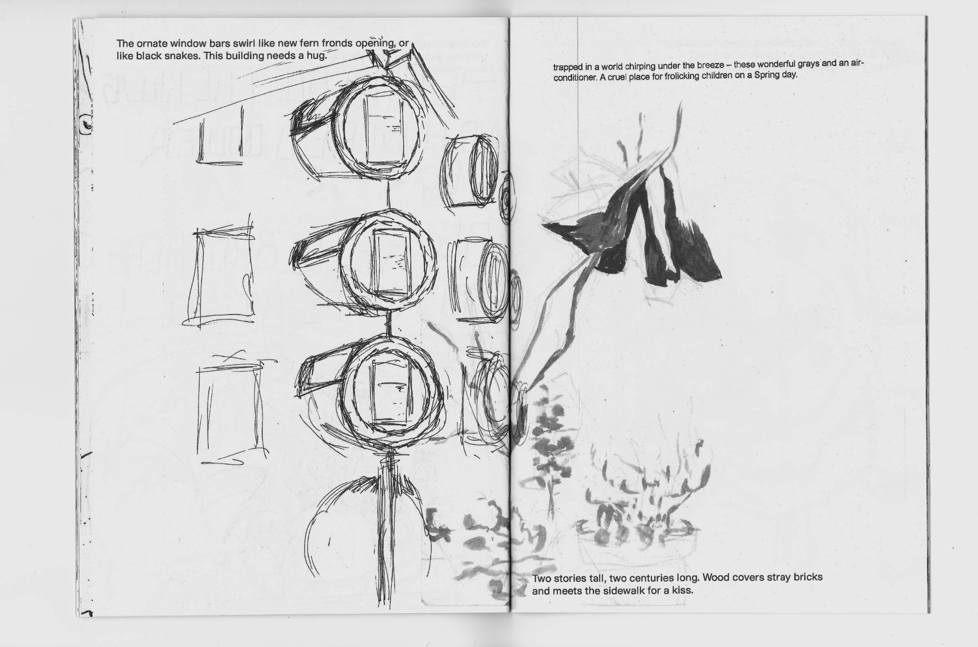 Scan of a self-made publication