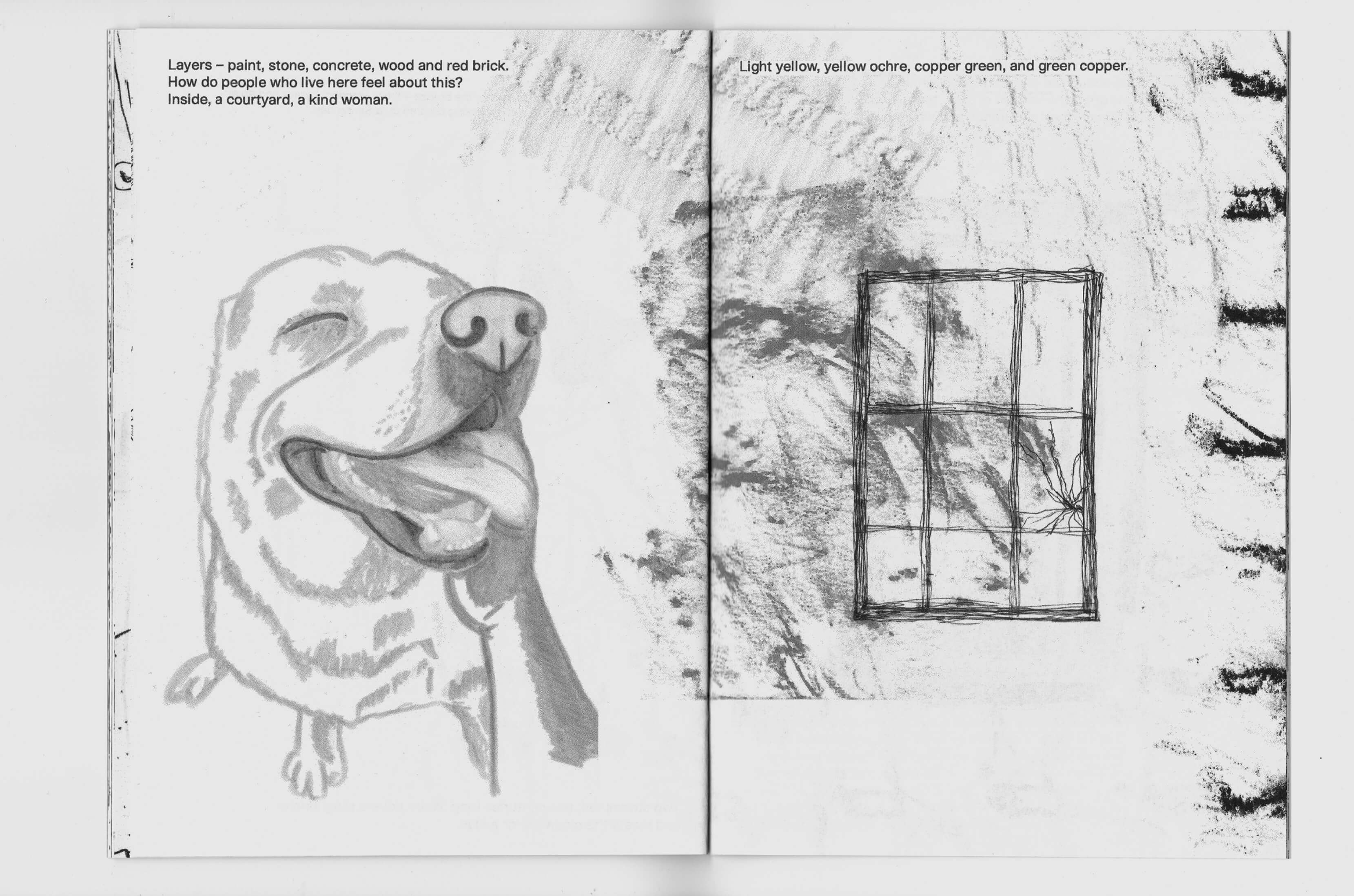 Scan of a self-made publication