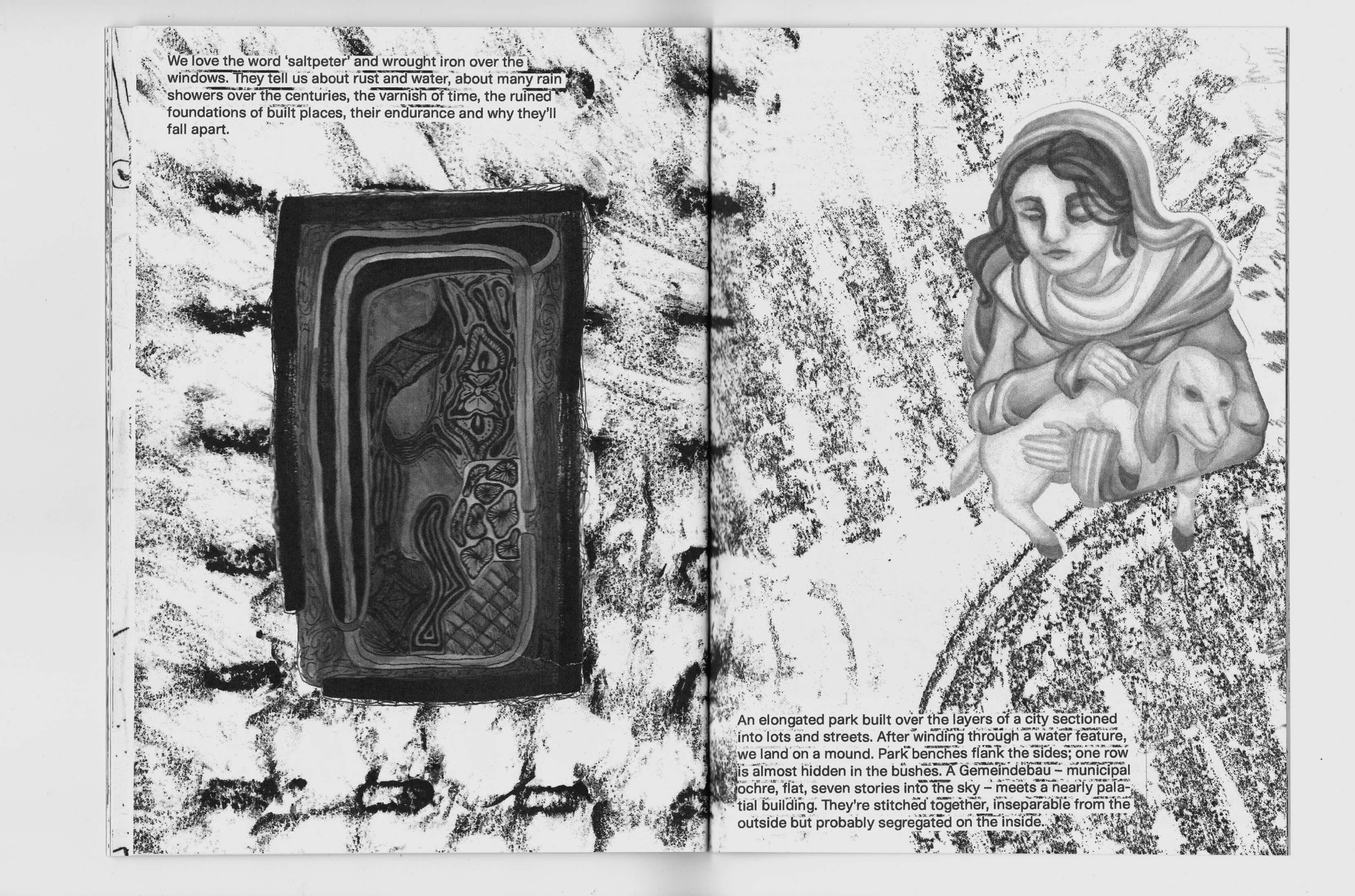 Scan of a self-made publication