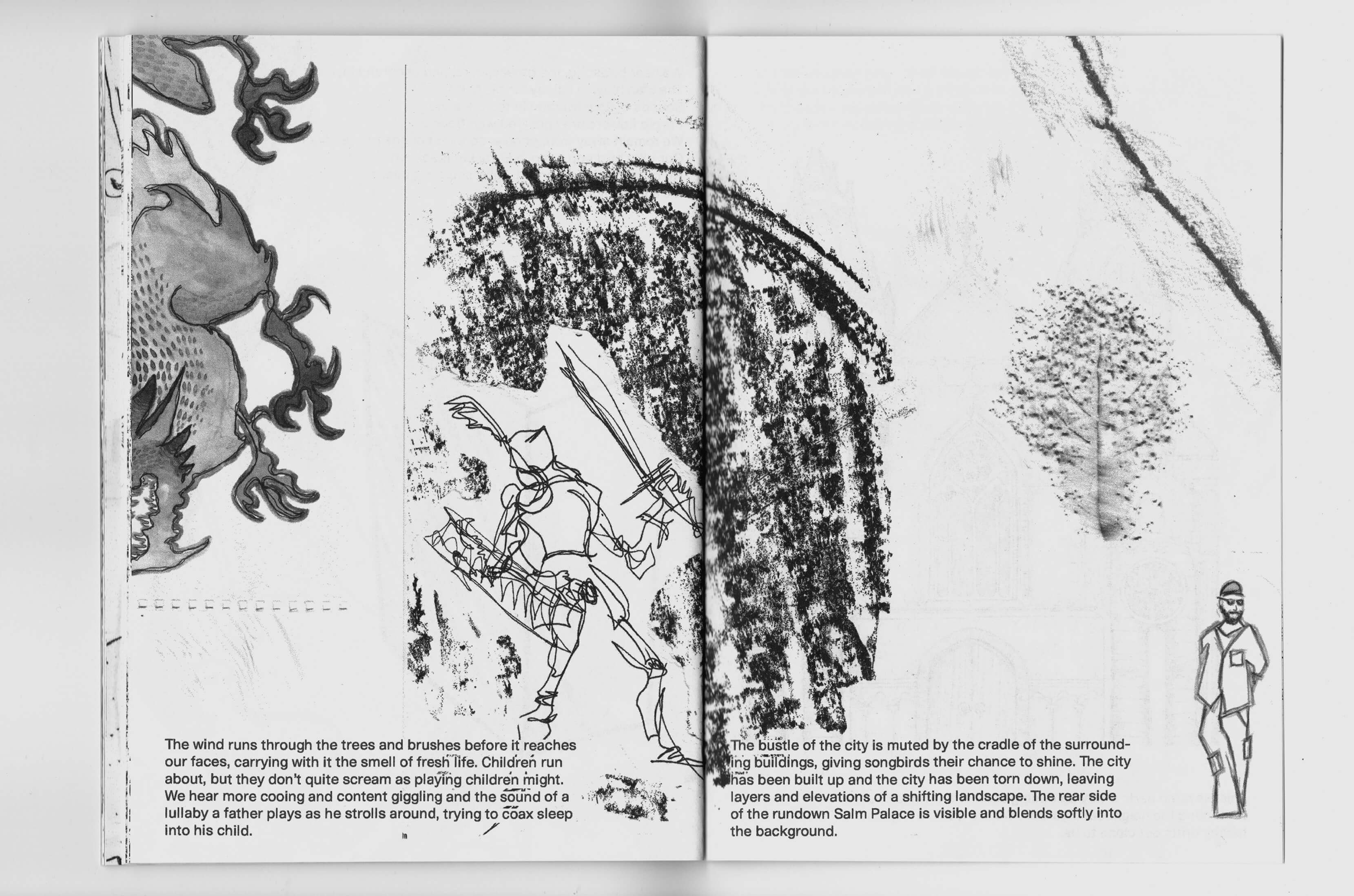 Scan of a self-made publication