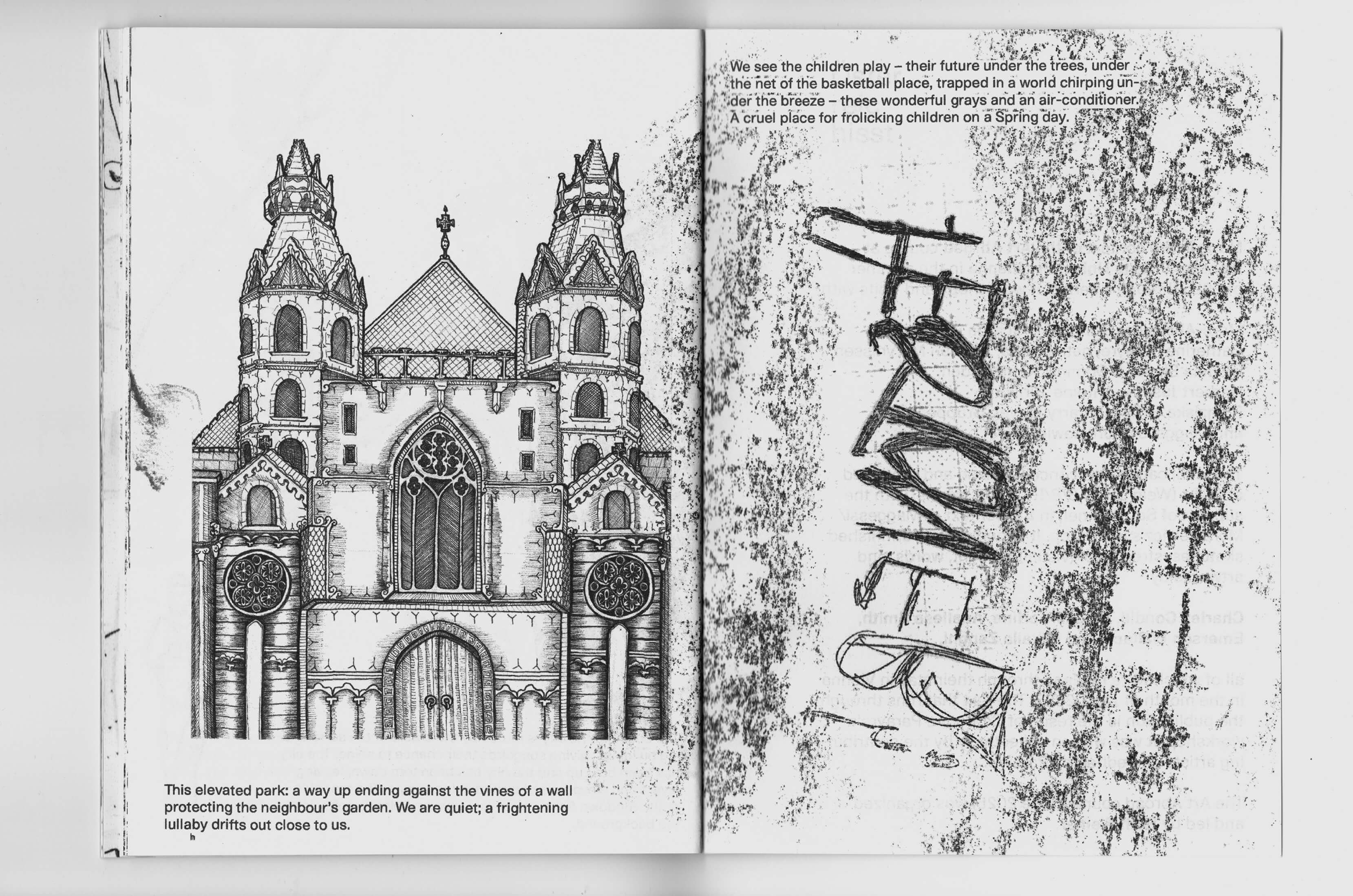 Scan of a self-made publication