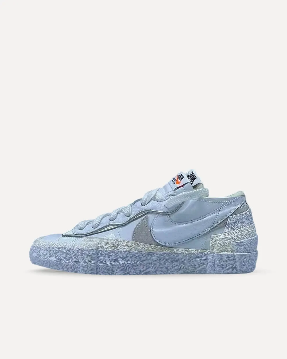 Nike x sacai Blazer Low "White Grey"