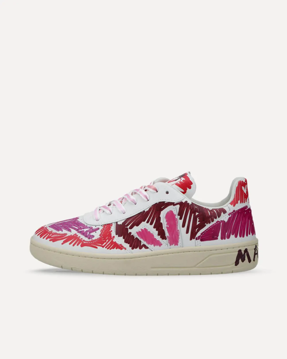 Veja x MARNI V-10 Leather "Marsala"