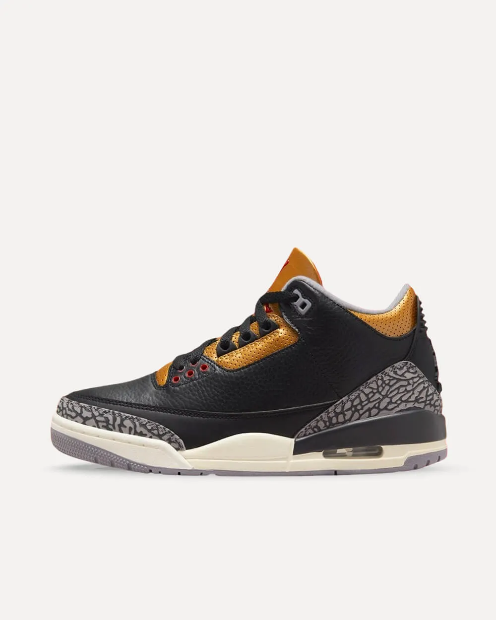 Nike Wmns Air Jordan 3 Retro "Black Cement Gold"