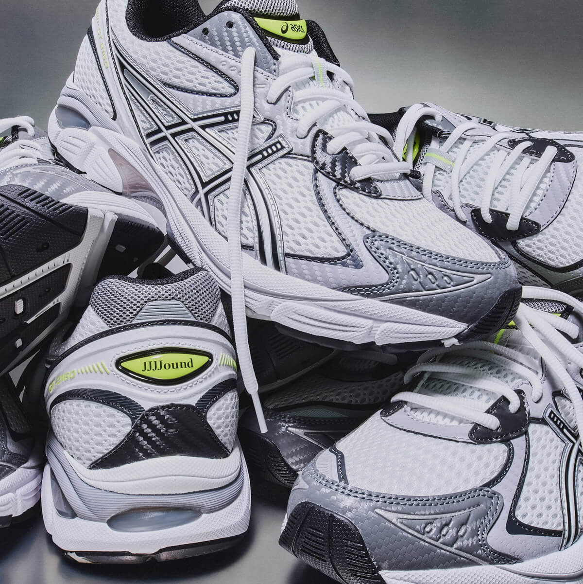 ASICS x JJJJound GT-2160 White/Black & Black/Pure Silver