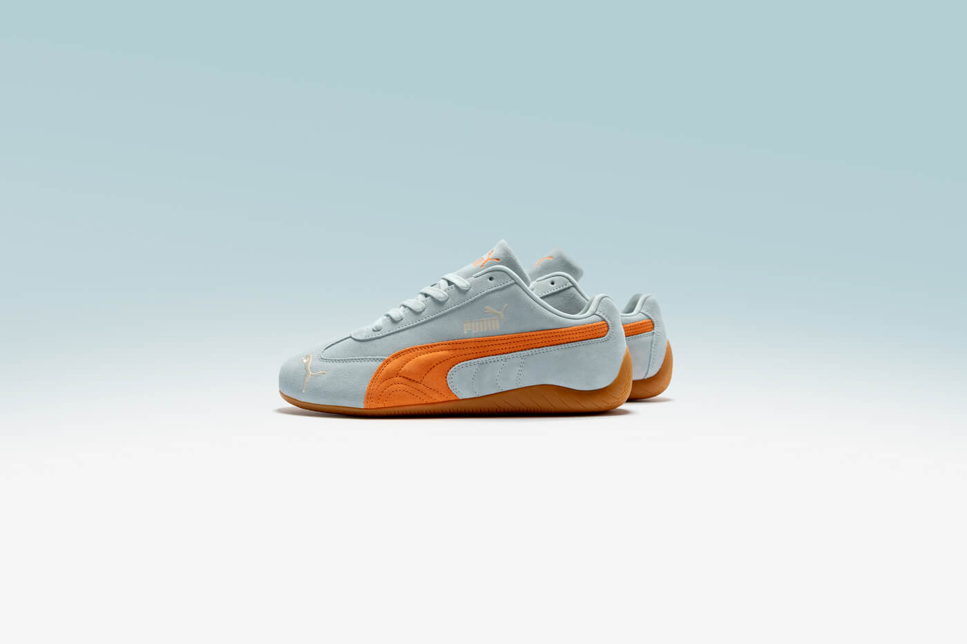 PUMA Speedcat - Sea Glass/Orange Glo - 398846-40