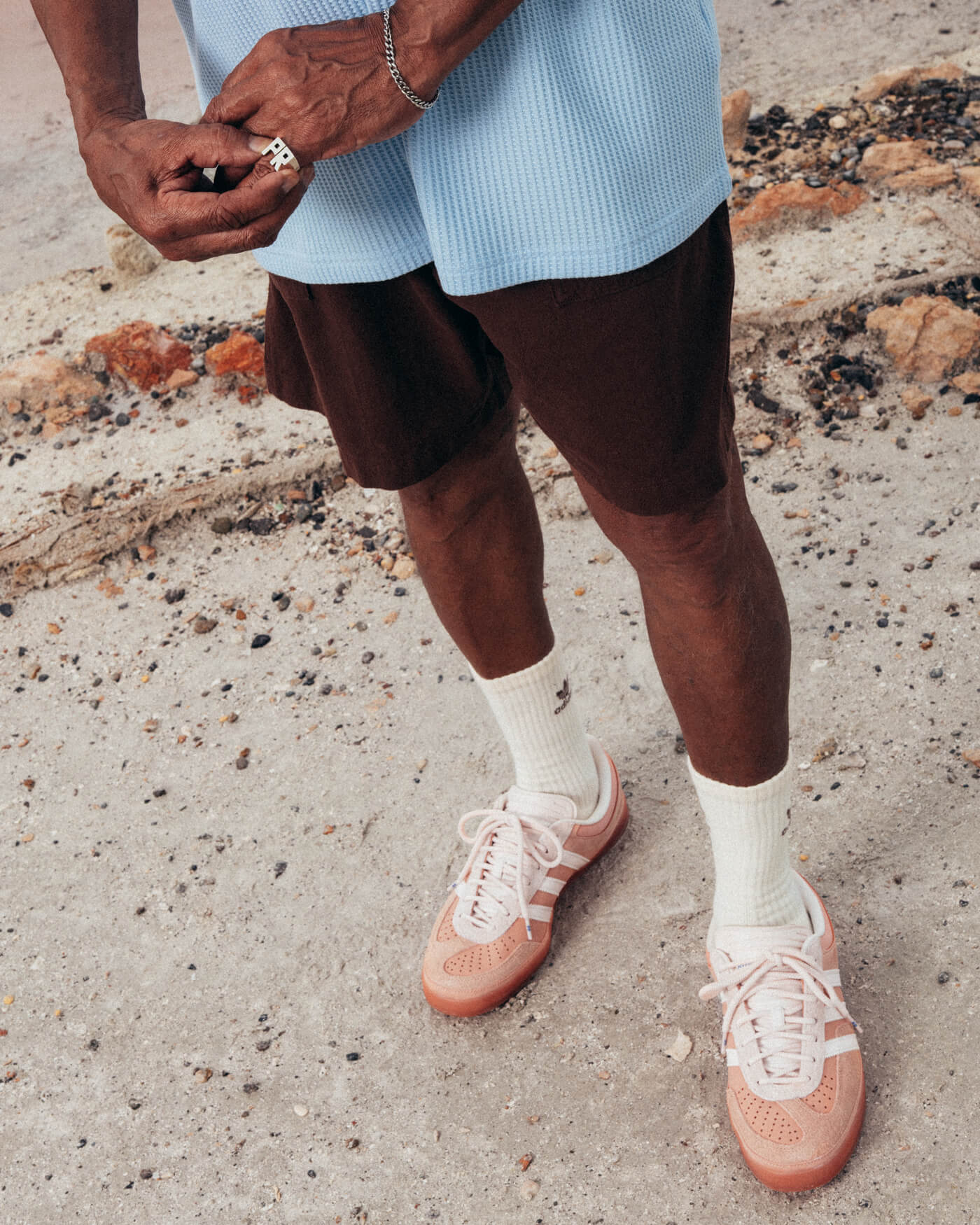 adidas Originals x Bad Bunny Gazelle "Cabo Rojo" - Wonder Clay/Wonder Quartz/Ash Pink - JS5052