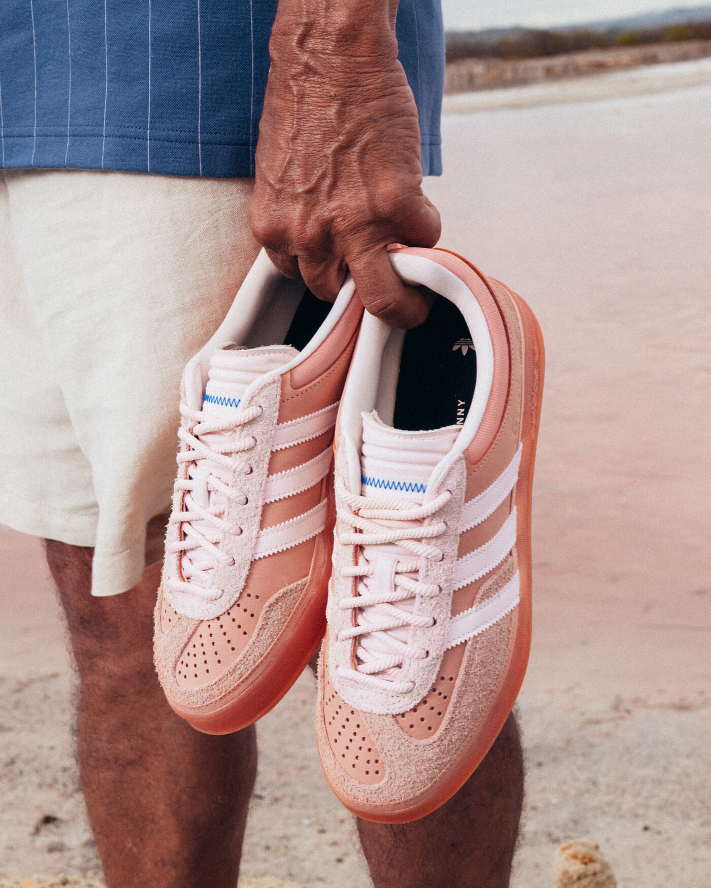 adidas Originals x Bad Bunny Gazelle "Cabo Rojo" - Wonder Clay/Wonder Quartz/Ash Pink - JS5052