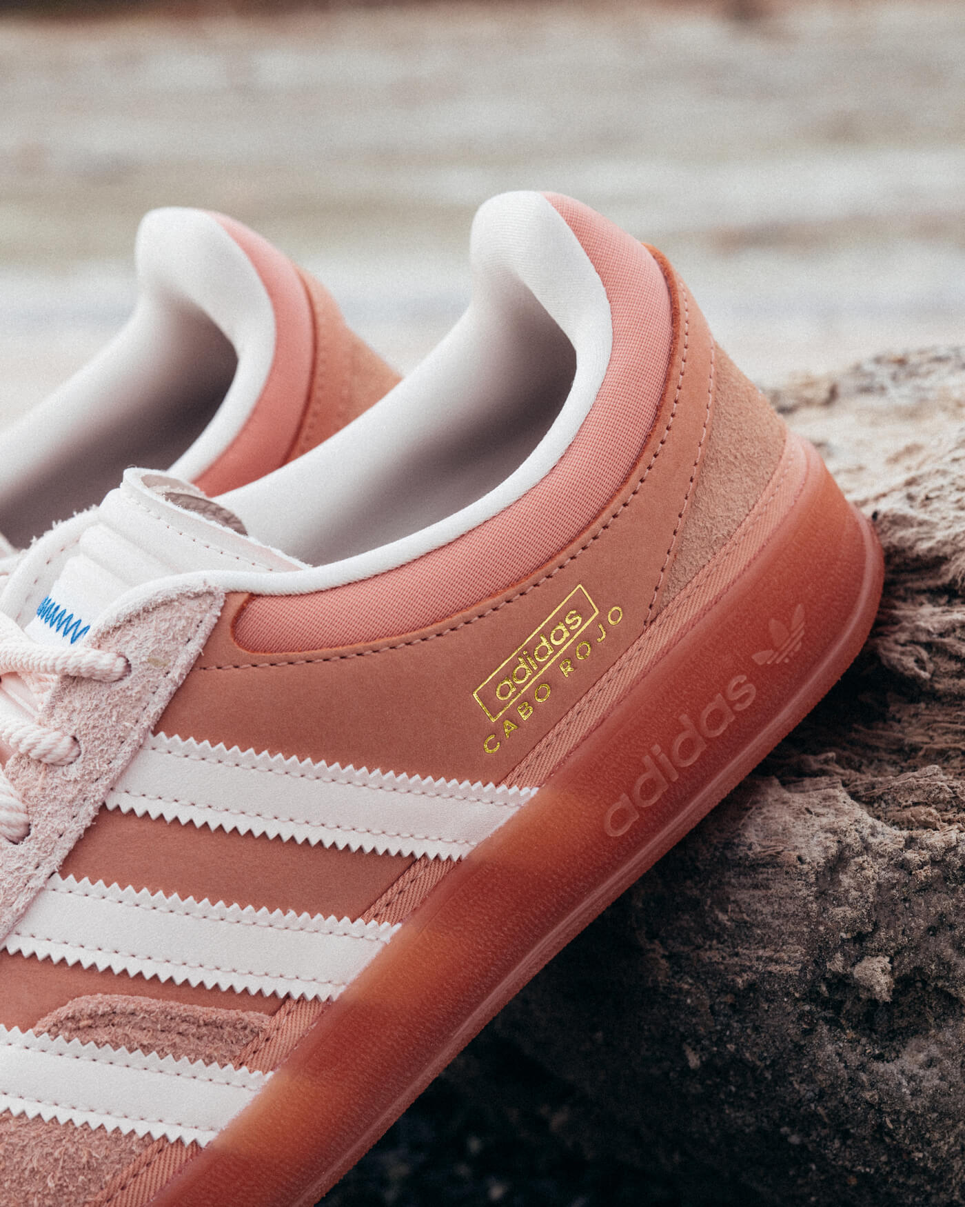 adidas Originals x Bad Bunny Gazelle "Cabo Rojo" - Wonder Clay/Wonder Quartz/Ash Pink - JS5052