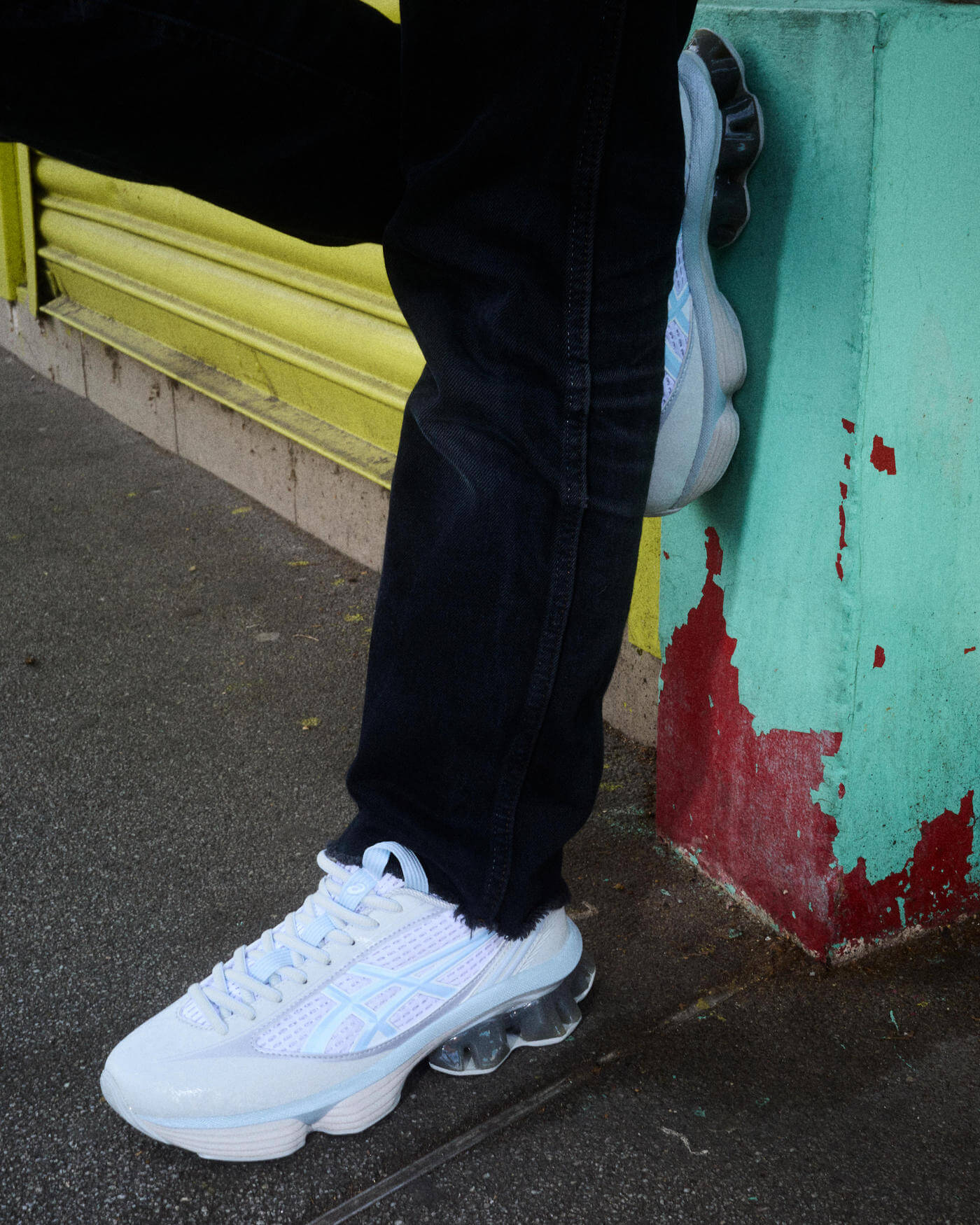 ASICS US6-S Gel-Kinetic Fluent - Glacier Grey/Soft Sky - 1203A748-020