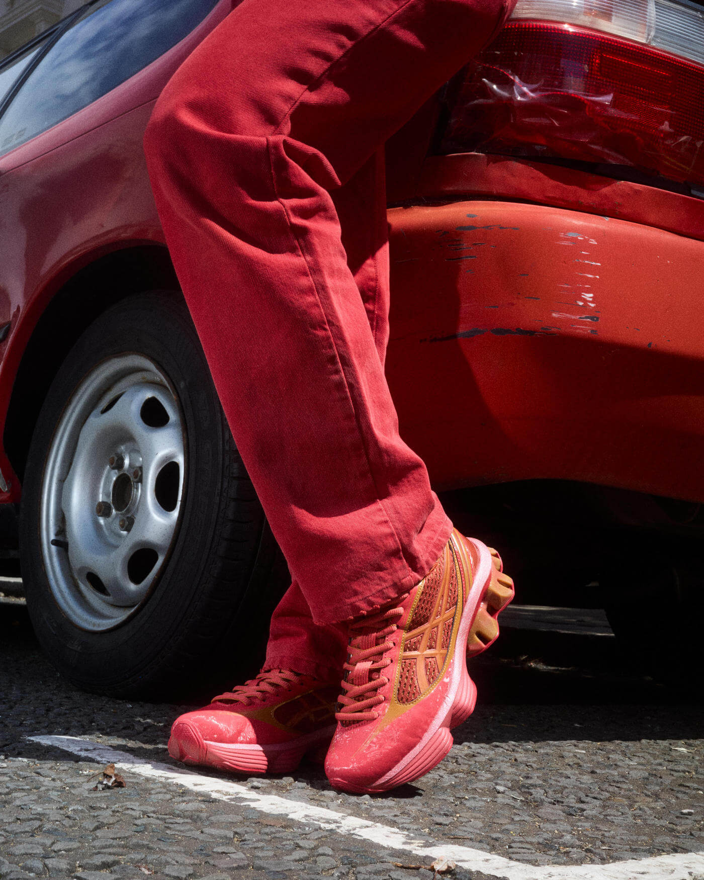ASICS US6-S Gel-Kinetic Fluent - Cayenne/Copperhead - 1203A748-700
