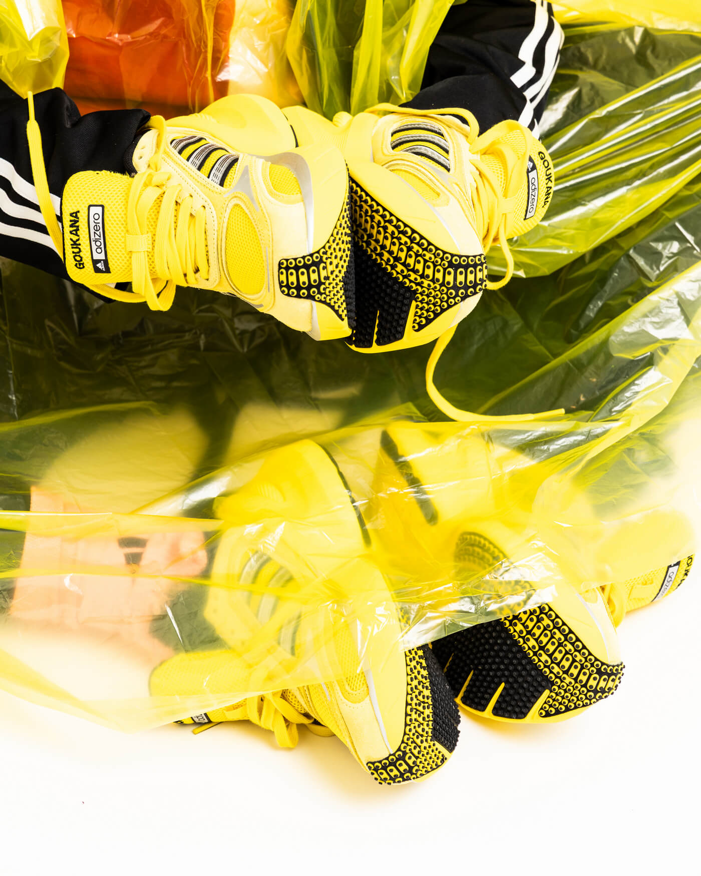 adidas Adizero Goukana - Yellow / Light Yellow / Core Black - JP7177