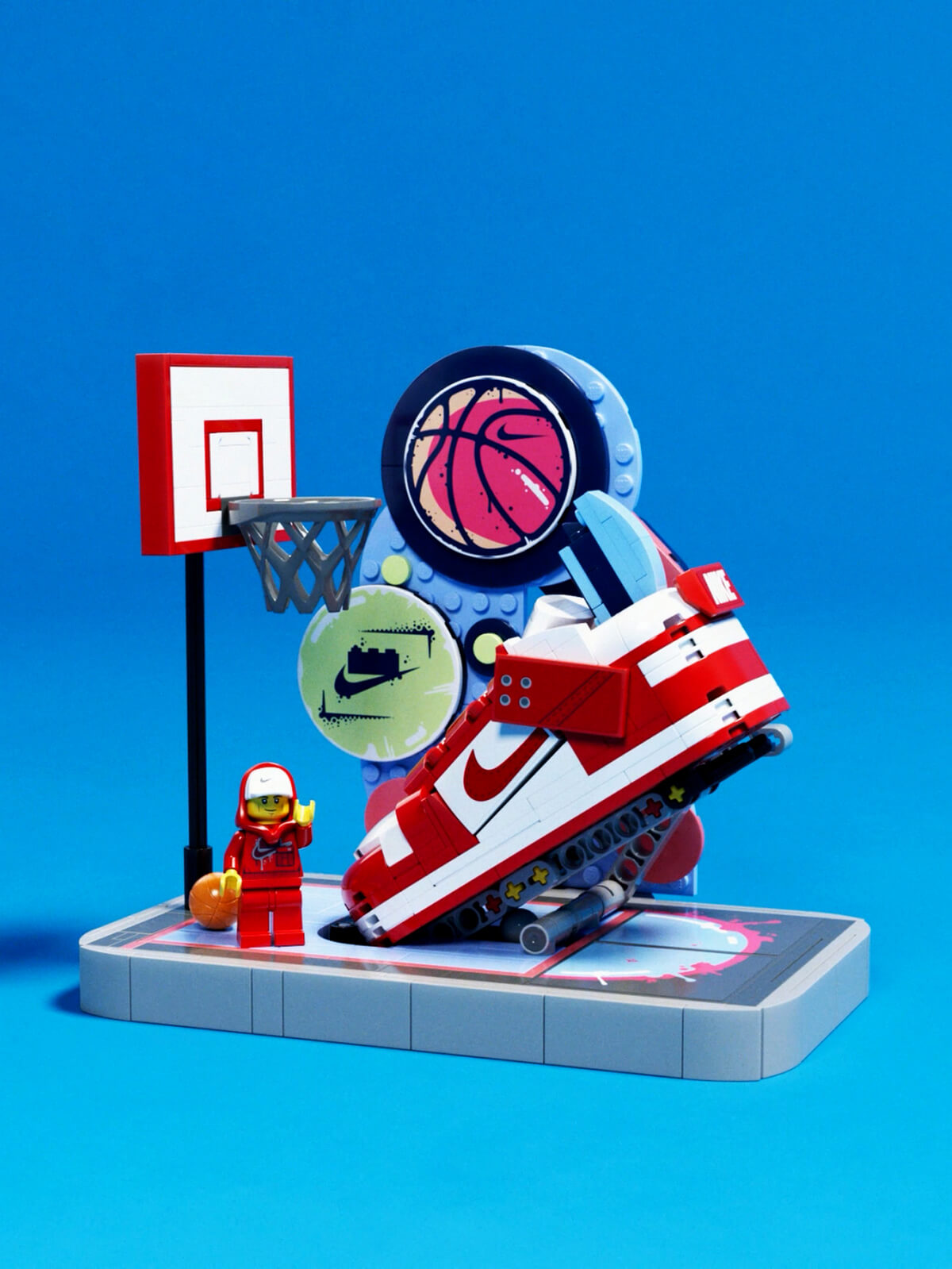 LEGO x Nike Dunk Trickshot - 43021