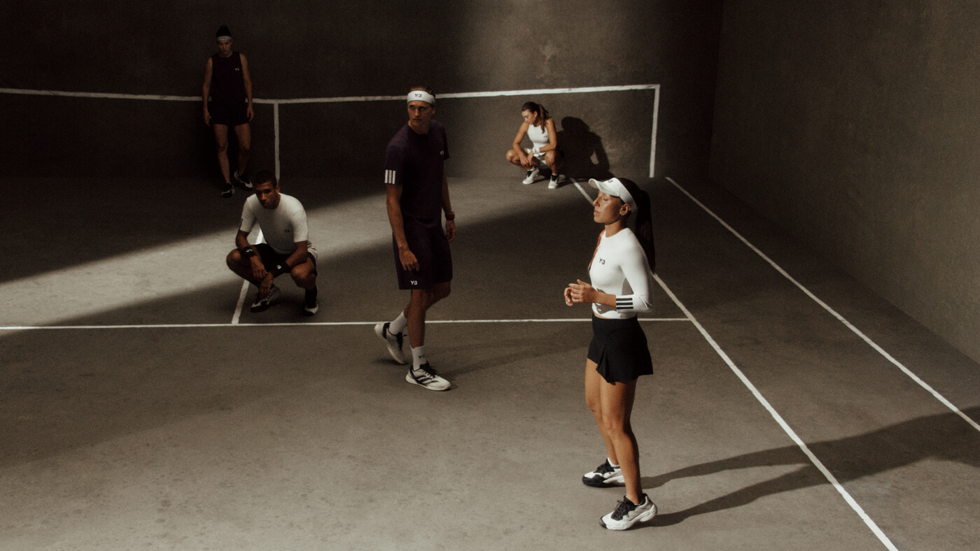 adidas Y-3 präsentiert die FW25 Tennis Collection 