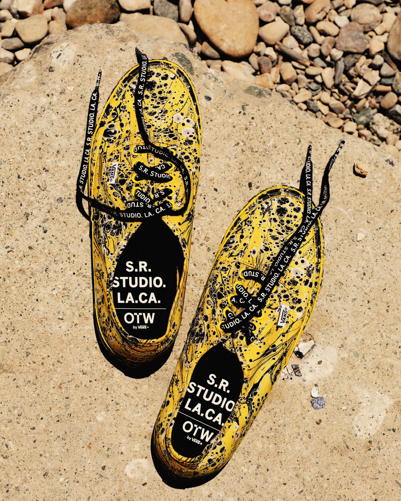 OTW by Vans X S.R. Studio LA. CA. Authentic 44 Vibram - Black/Yellow - VN000DCNFAS