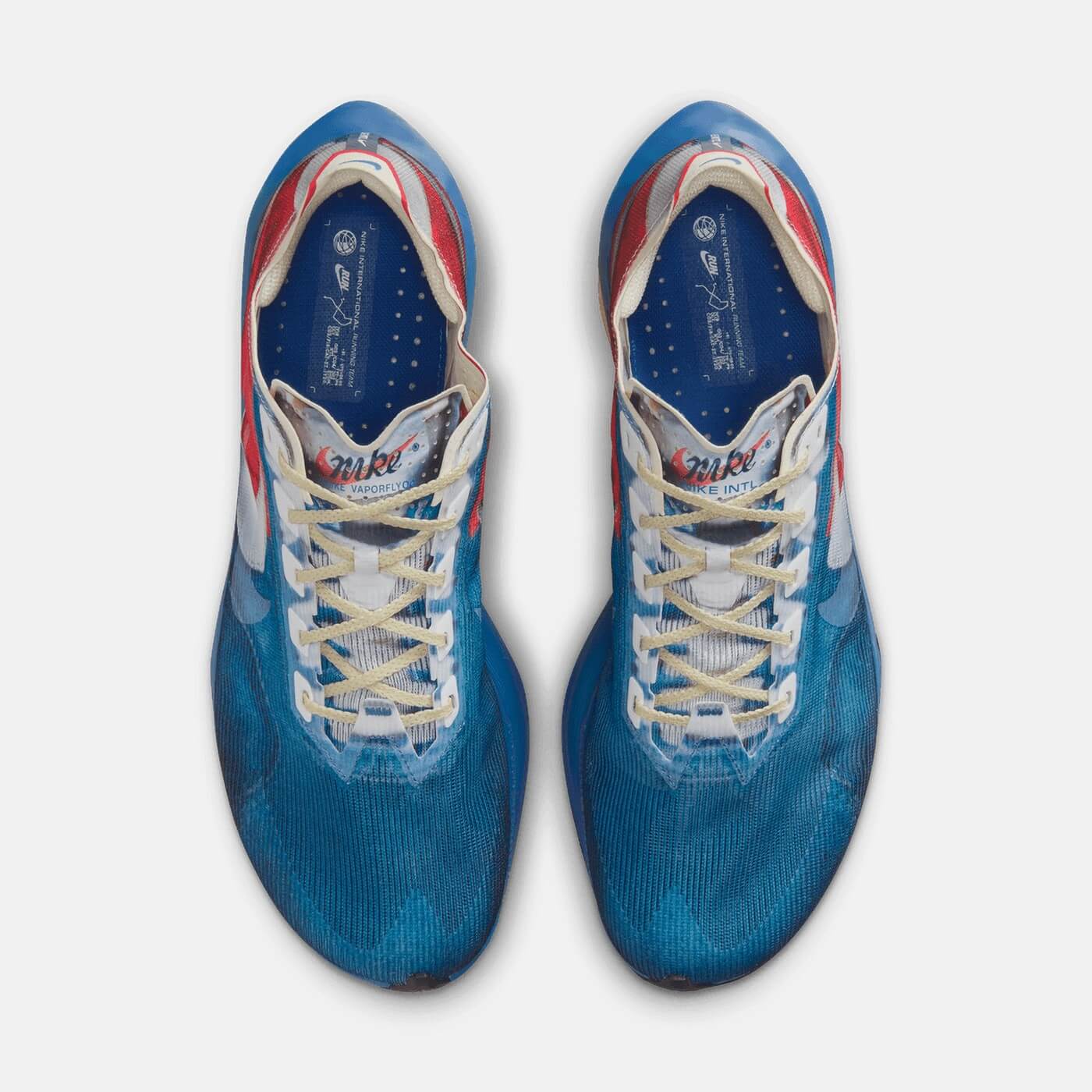 Nike ZoomX Vaporfly Next% 4 - International Running Pack Pre Montreal - Multi-Color/Clear/Mountain Blue/Fire Red/Pale Vanilla/Sail - IH3586-999