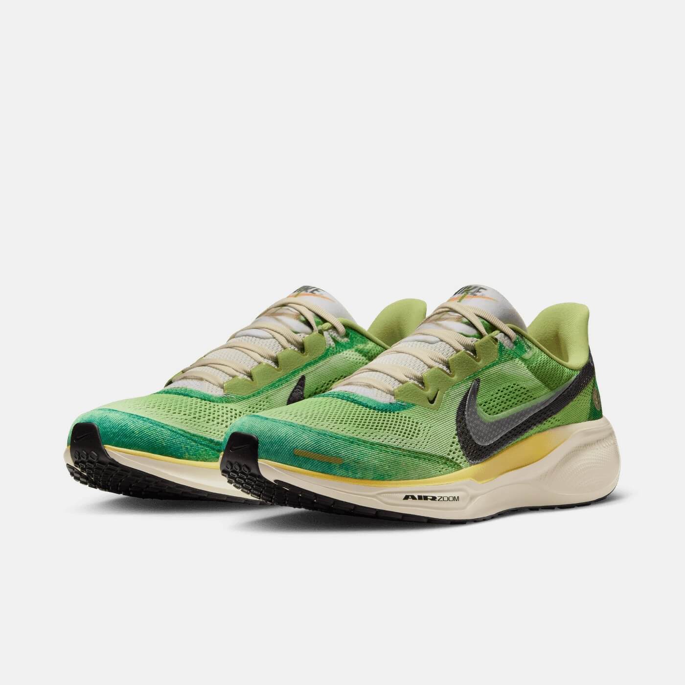 Nike Air Zoom Pegasus 41 - International Running Pack Waffle Racer - Multi-Color/Vivid Green/Dark Apple/Clear - IH3583-999