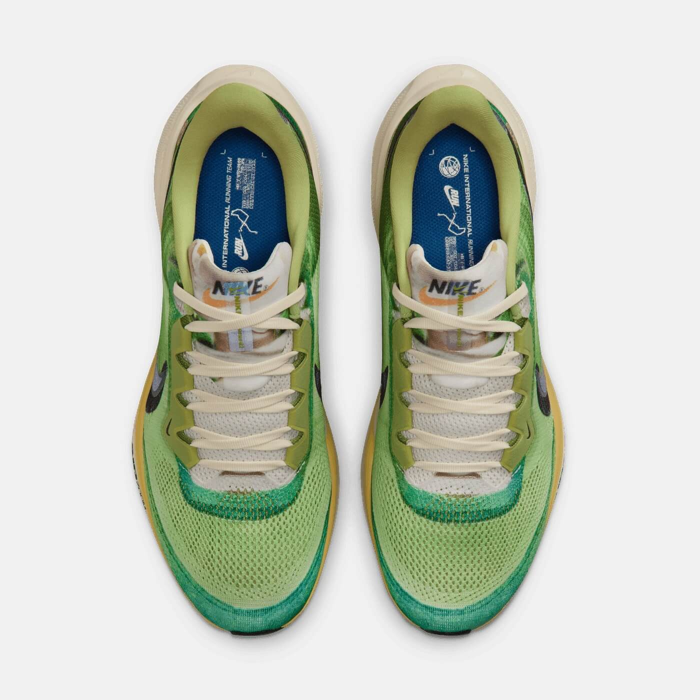 Nike Air Zoom Pegasus 41 - International Running Pack Waffle Racer - Multi-Color/Vivid Green/Dark Apple/Clear - IH3583-999