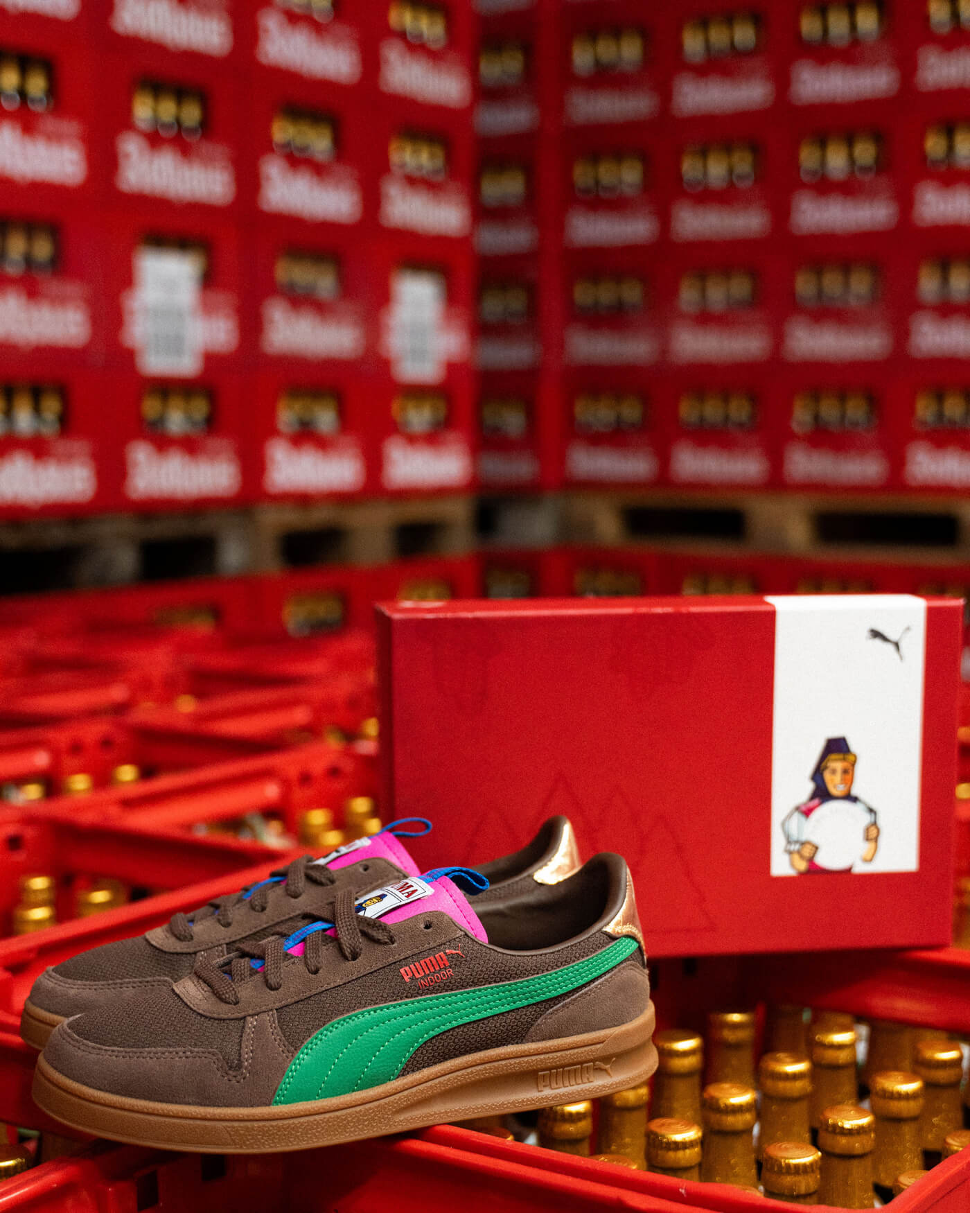 PUMA x Rothaus Indoor 'Tannenzäpfle' - Chestnut Brown / Chocotart - 403966-01
