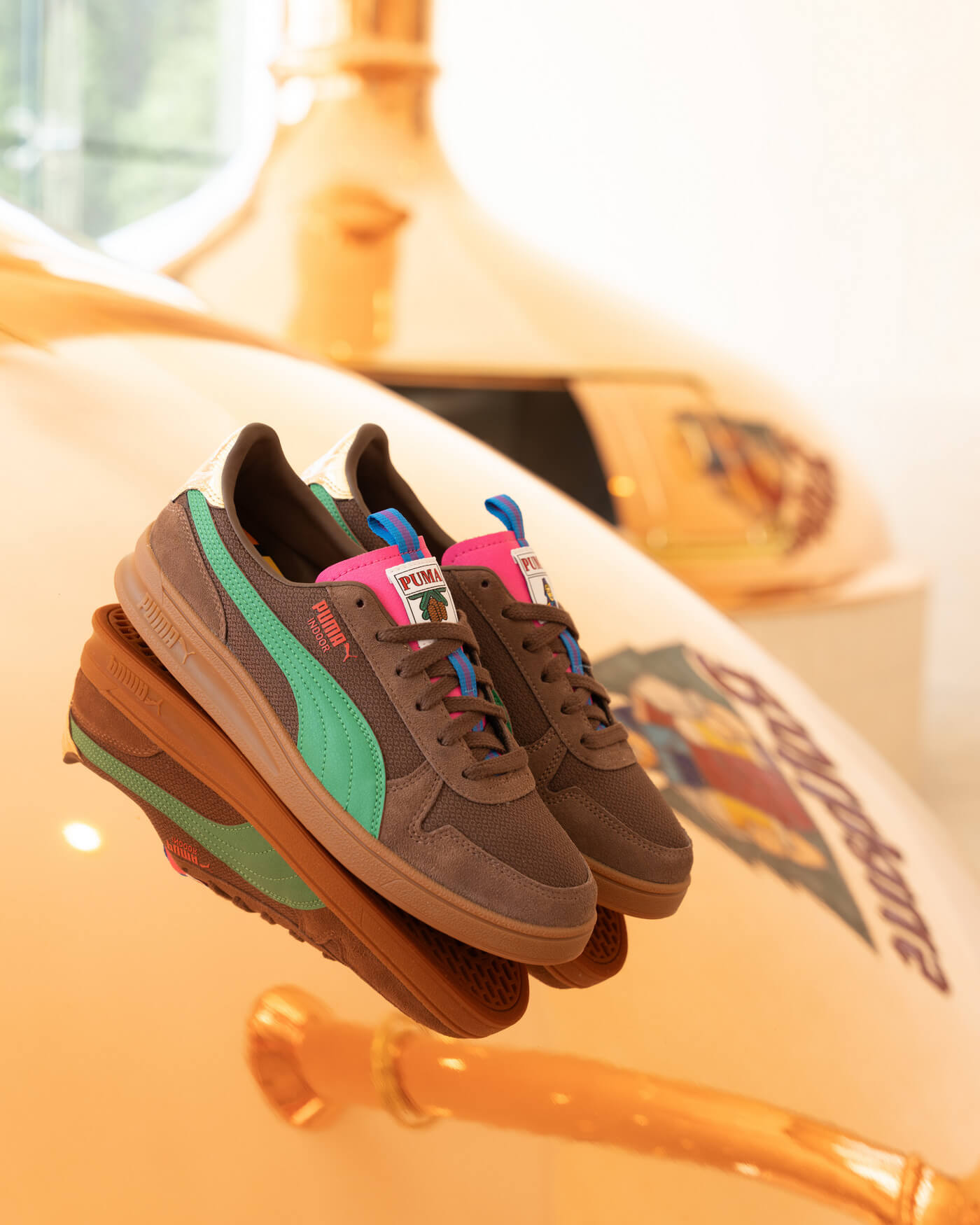 PUMA x Rothaus Indoor 'Tannenzäpfle' - Chestnut Brown / Chocotart - 403966-01