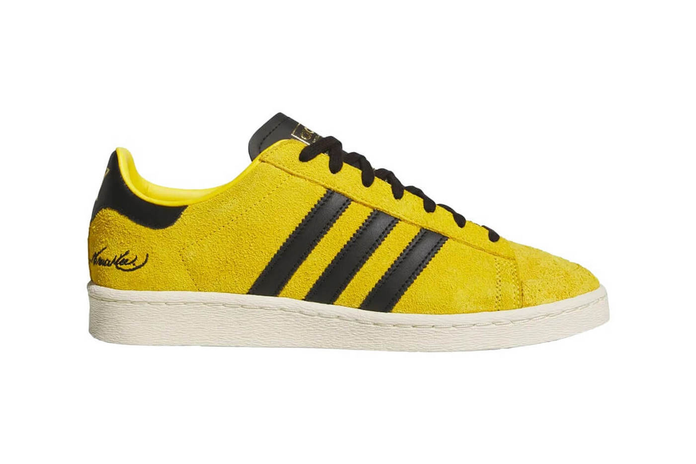 adidas Originals x Bruce Lee Jabbar Lo „Game of Death“ - Utility Yellow / Core Black / Cream White - JR1597