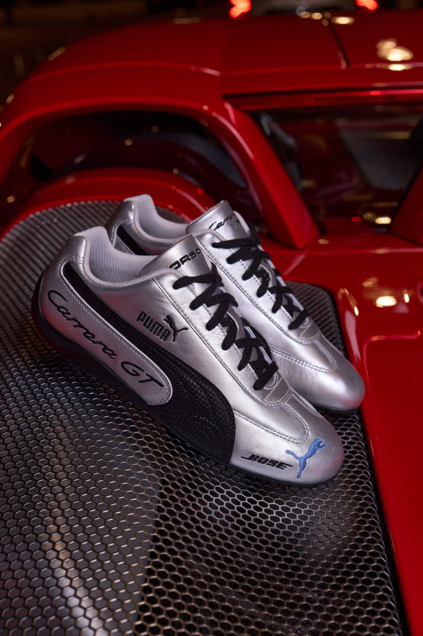 PUMA x Porsche x Arthur Kar Speedcat Trainer - Silver/Black