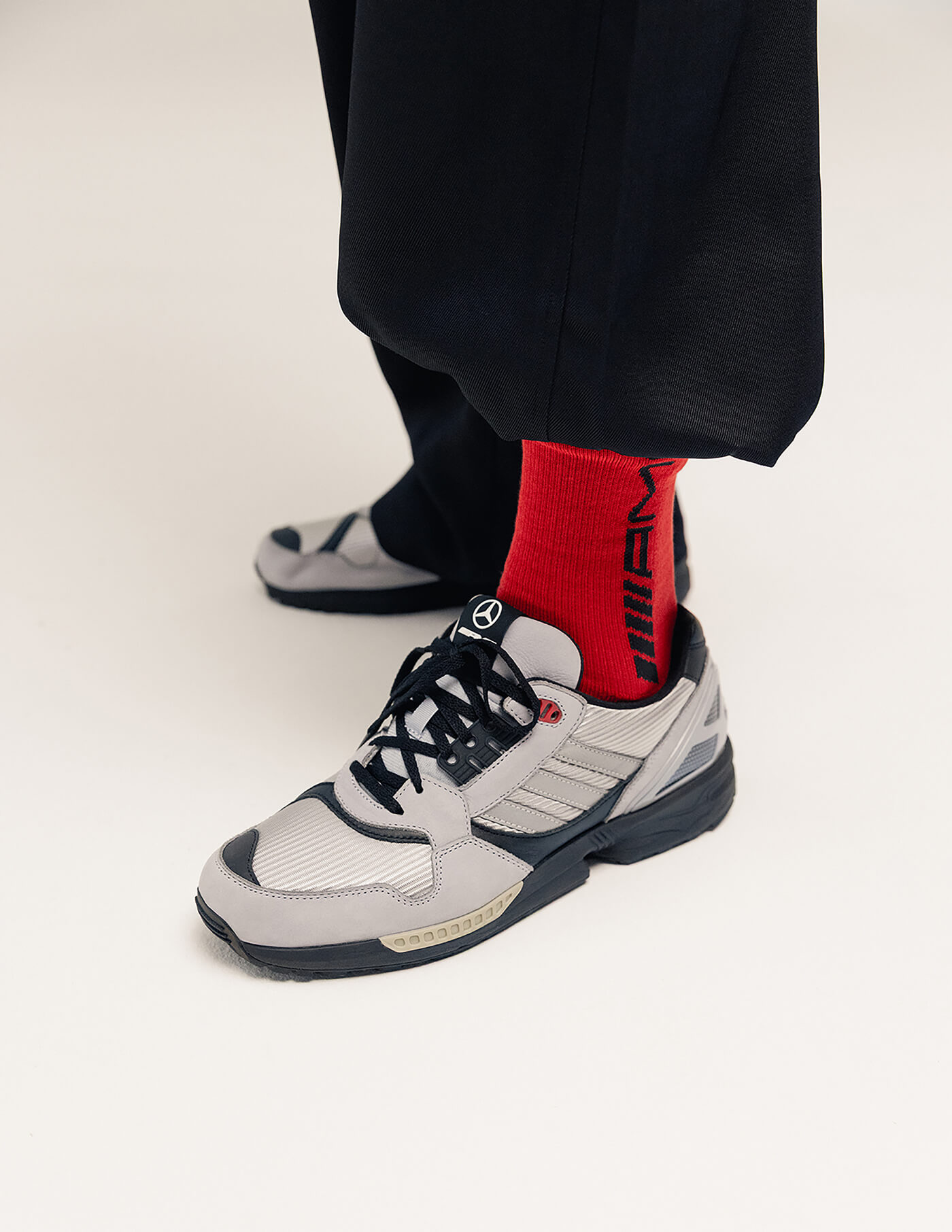adidas Consortium for AMG ZX 8500 - Half Silver / Power Red / Core Black - KJ8965