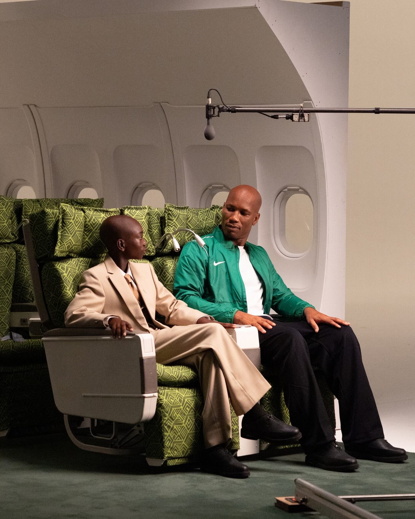Nike x Air Afrique Air Max RK61 - Acclaimed actor Issa, left, and football legend Didier Drogba