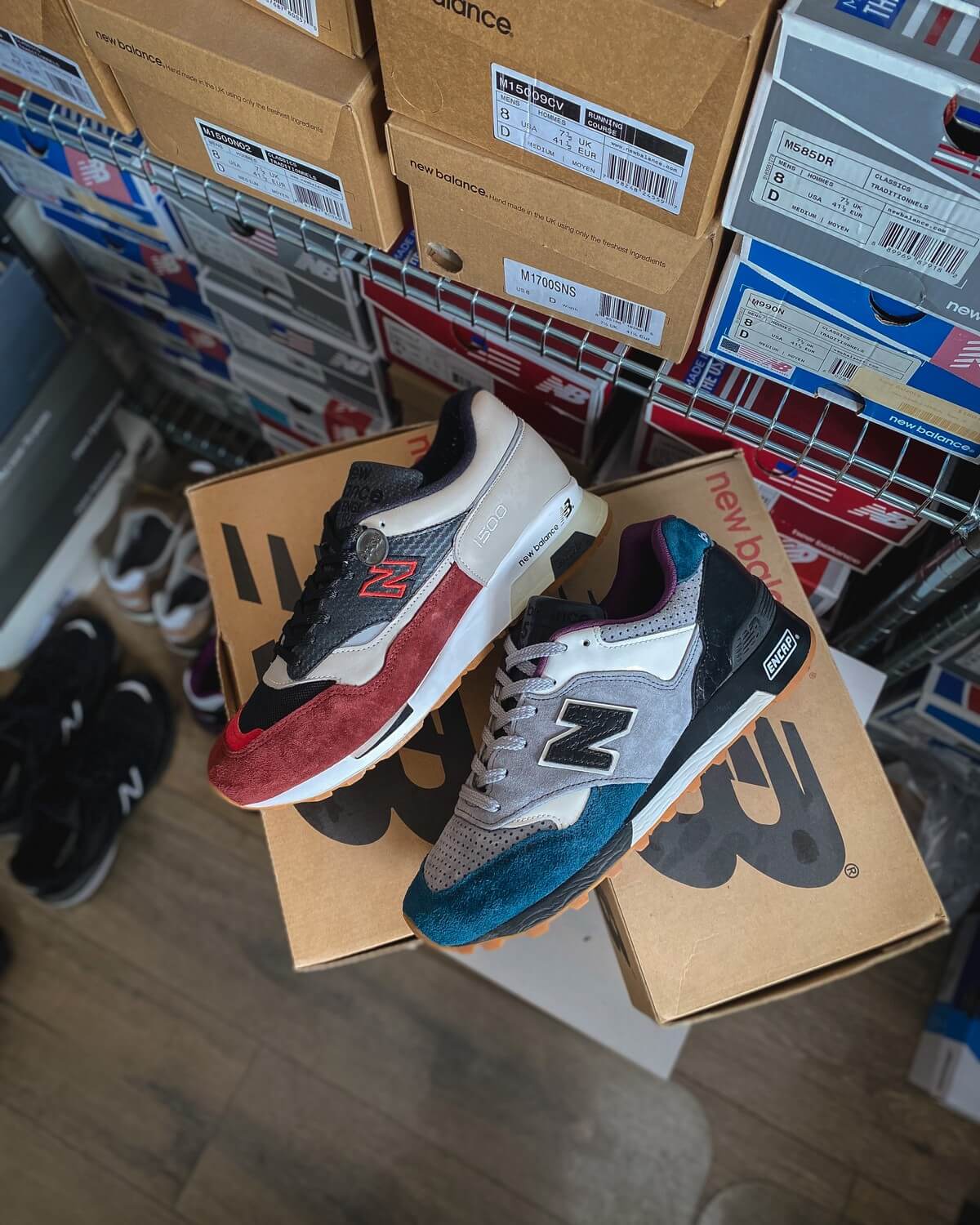 New Balance x LFSTL M577BGP "Kakkerlak" and New Balance x Crooked Tongues x Solebox x Bread & Butter