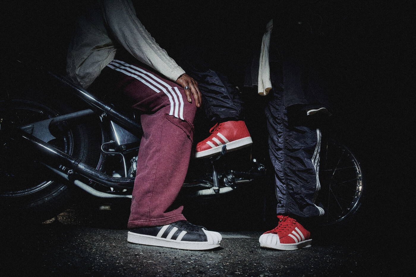 adidas Originals x Thug Club Superstar Luxe TC Boot - Core Black / Off White & Red / Off White (JP6519 & JP6518)
