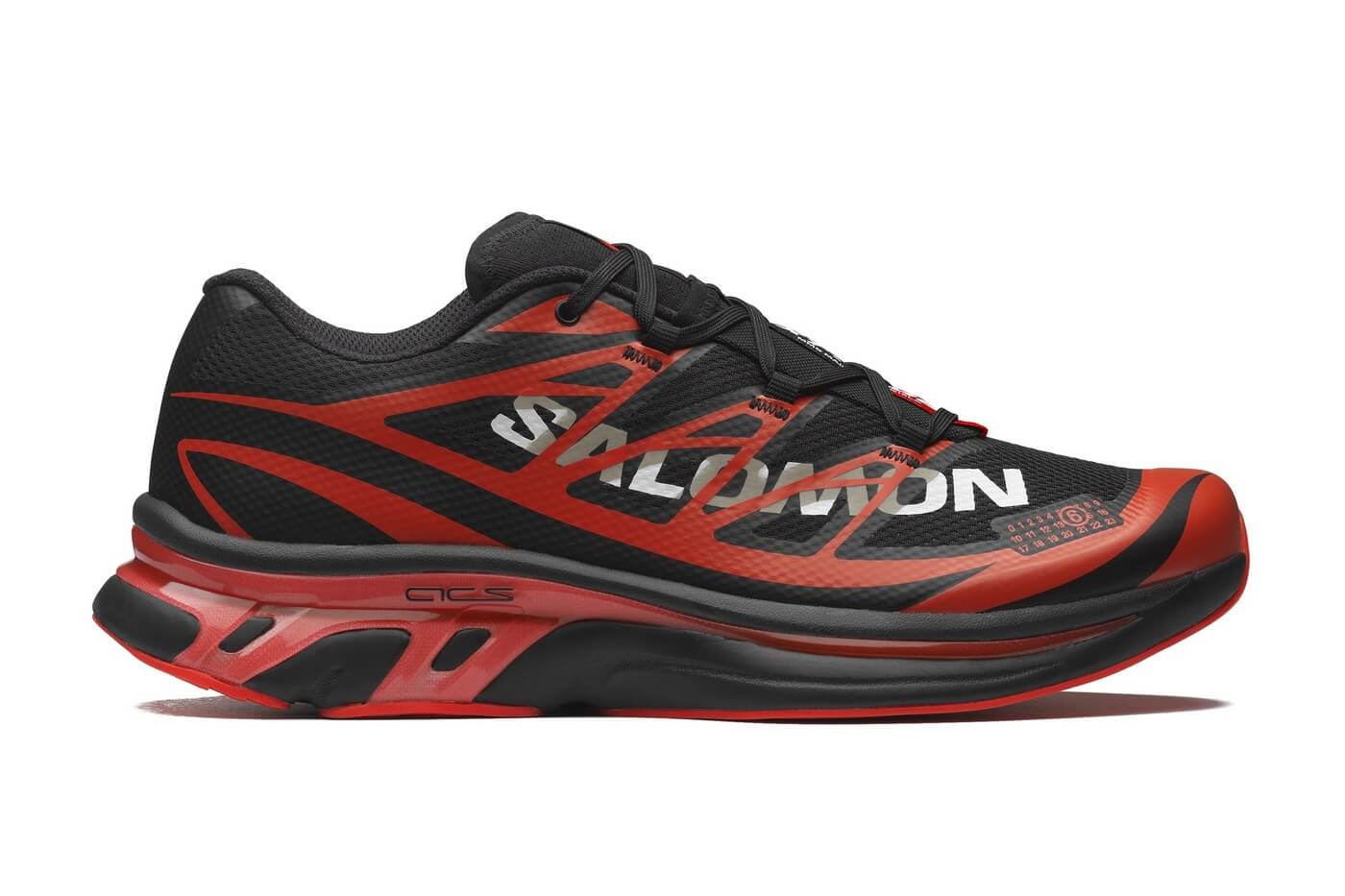Salomon x MM6 Maison Margiela XT-MM6 - Black/Cherry Tomato/White - L49108300