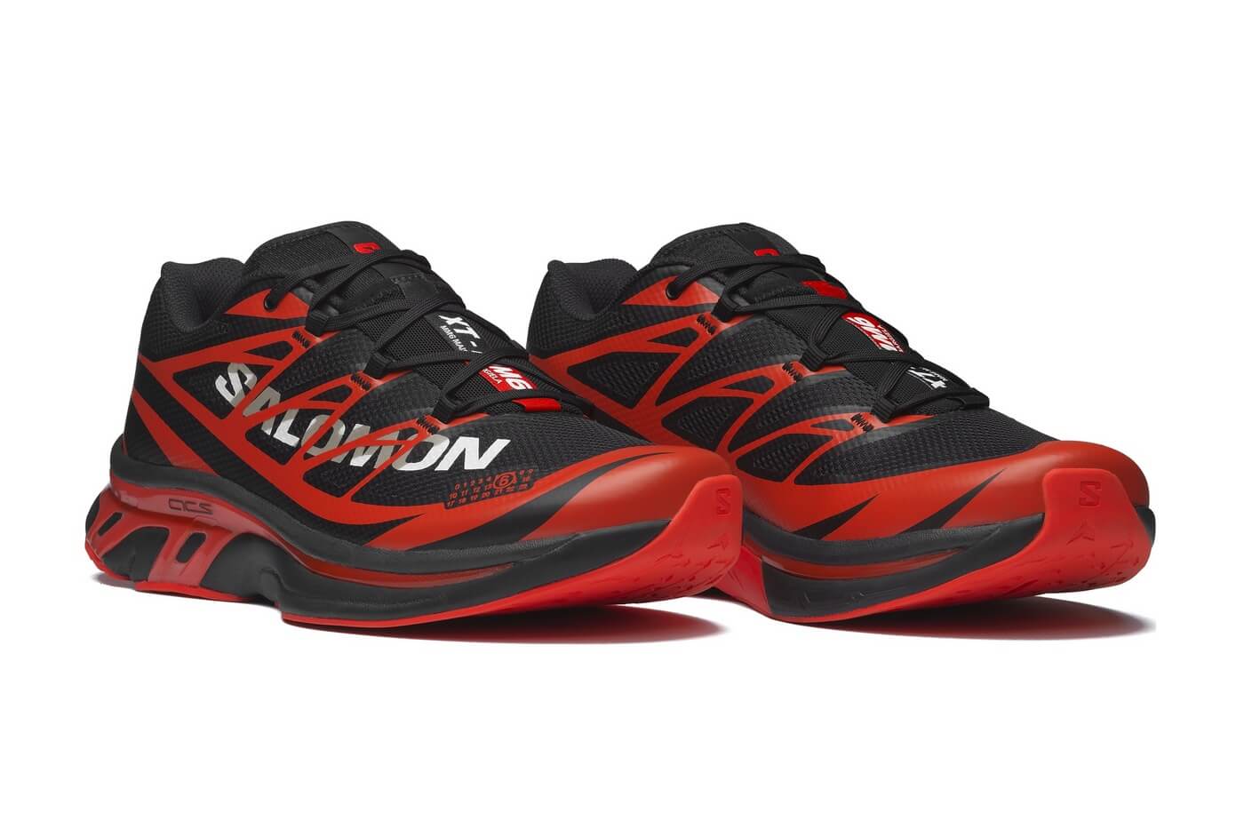 Salomon x MM6 Maison Margiela XT-MM6 - Black/Cherry Tomato/White - L49108300