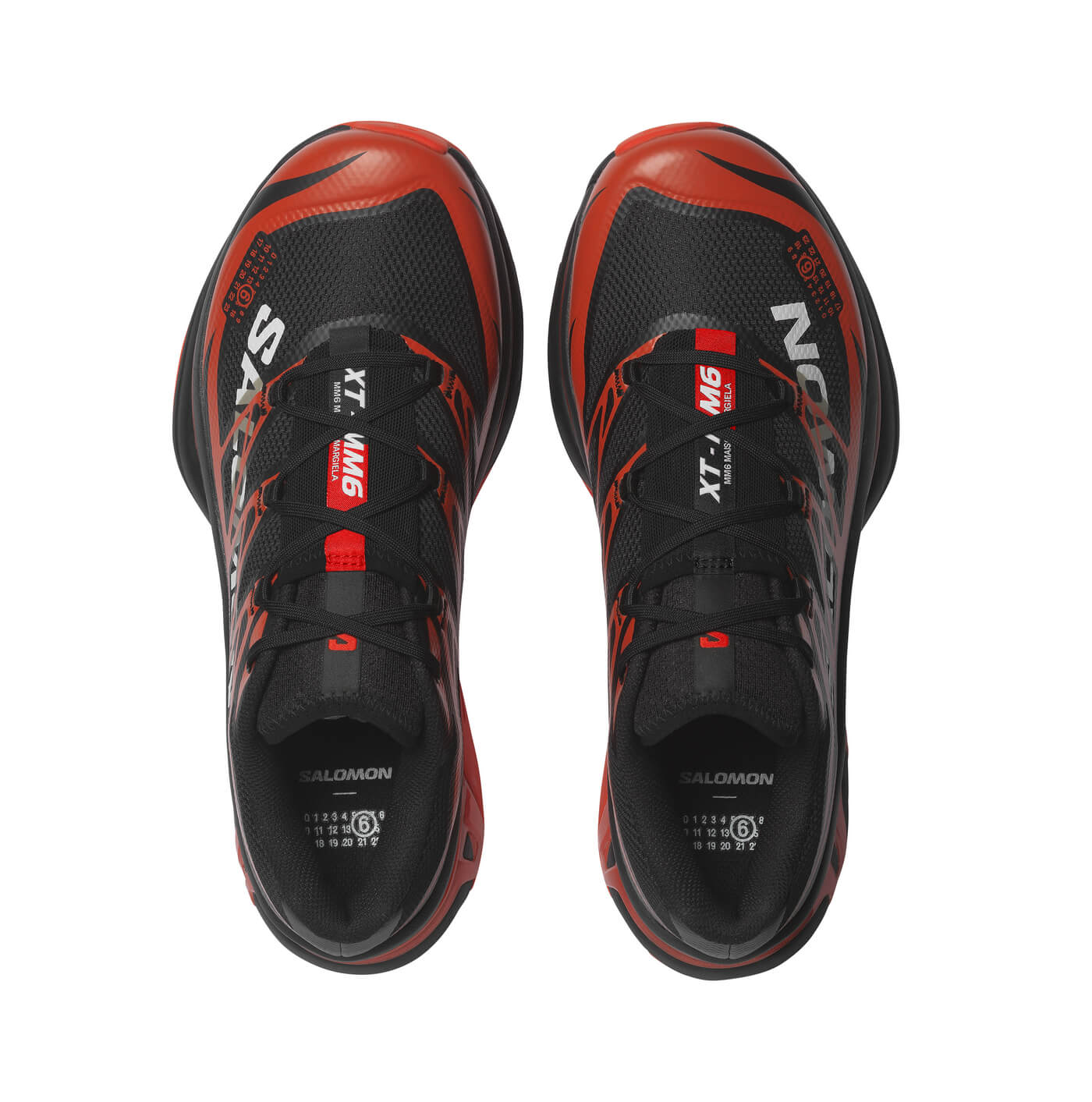 Salomon x MM6 Maison Margiela XT-MM6 - Black/Cherry Tomato/White - L49108300