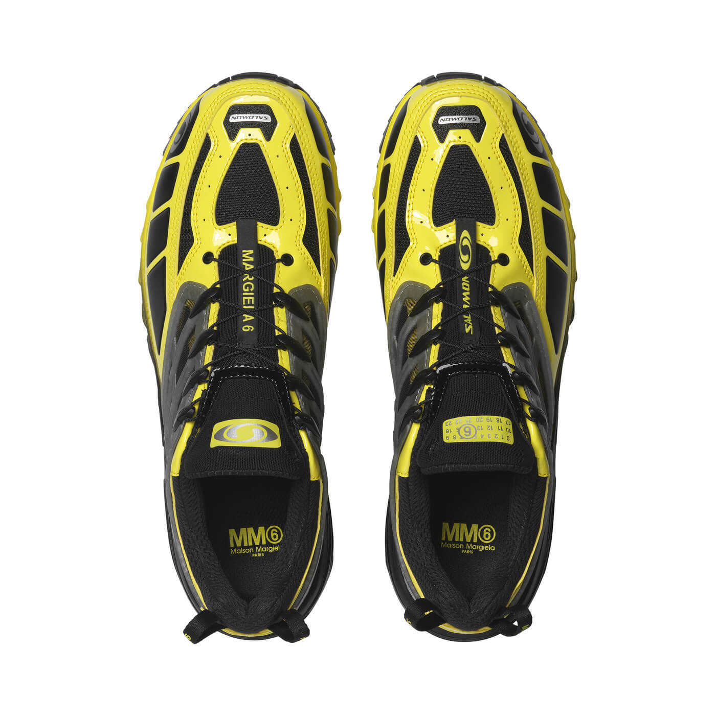 Salomon x MM6 Maison Margiela ACS Pro - Black/Blazing Yellow/Footwear Silver - L49112400