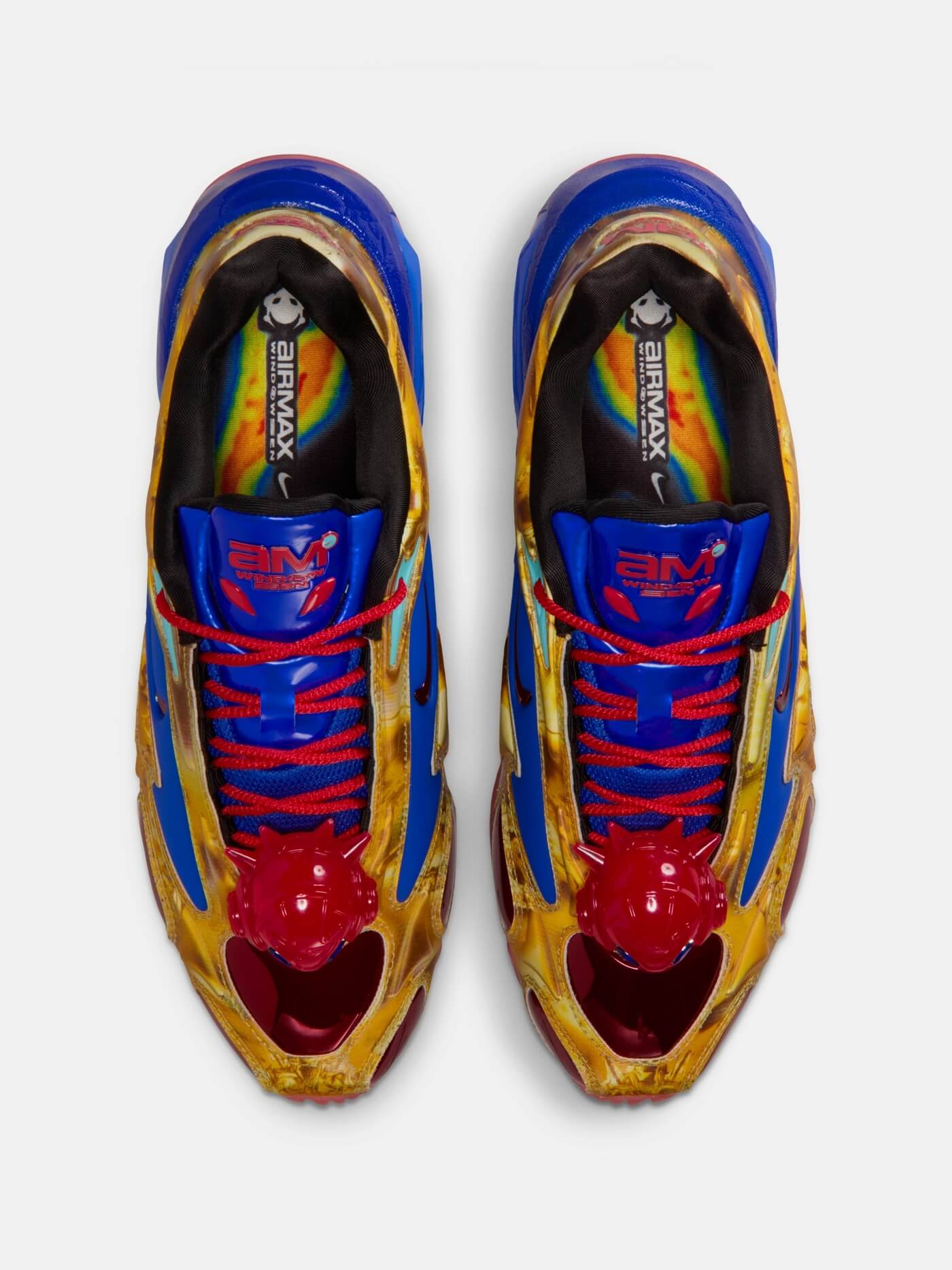 Nike x Windowsen Air Max Muse - Metallic Gold/Chile Red/Clearwater/Racer Blue/Black - IQ3838-700